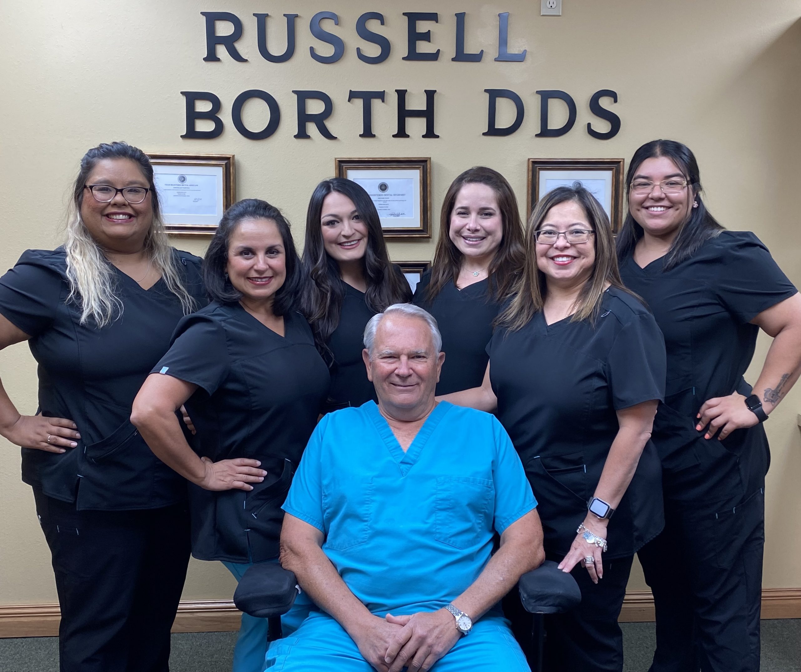 Russel Borth, DDS and staff